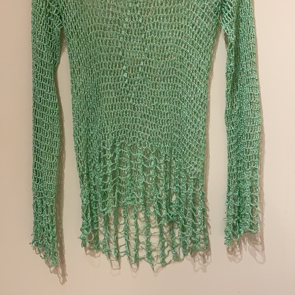 Condition:new handmade knit cotton sweater - Picture 3 of 5
